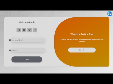 Build an Animated Login Page with HTML, CSS & JavaScript 🚀
