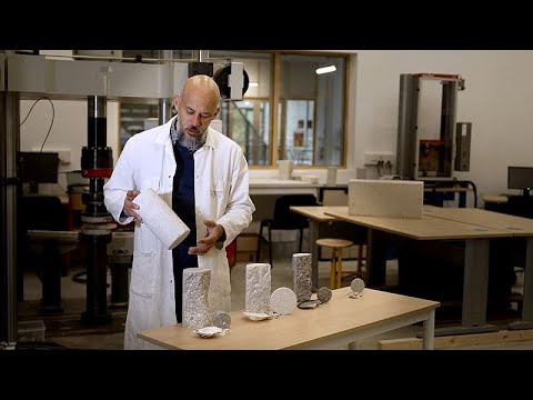 Shell shock: Meet the French professor turning oyster waste into building material