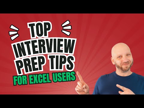 Excel Interview Prep: Topics to Know (with Examples)