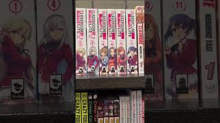 Classroom of the Elite Manga and Light Novel #classroomoftheelite #anime #manga