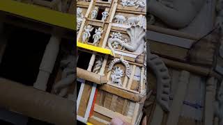 Gopuram Making Part 7 #behindthescenes #shorts #mouldit