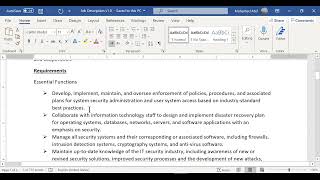 Cybersecurity Specialist Job Description EXPLAINED – Skills, Duties & Career Path!