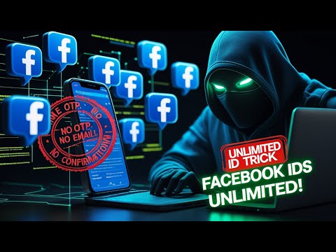 Create Unlimited Facebook IDs Without OTP or Email | No Verification Trick 2025 🔥