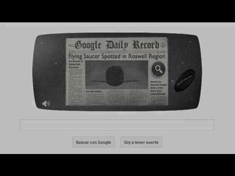 Google Doodle - 66° Aniversario Incidente OVNI de Roswell