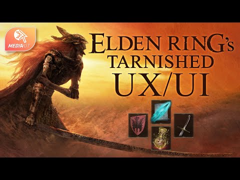 Elden Ring's tarnished UX/UI