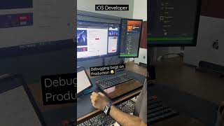 iOS Developer at Work | Swift SwiftUI #apple #iosapp #iosappdeveloper #ergoyoudesk