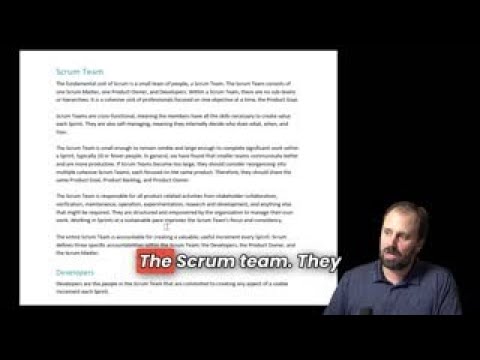 Scrum Team Simplified Scrum Guide Breakdown