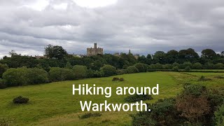 HIKING AND EXPLORING AROUND WARKWORTH IN NORTHUMBERLAND.