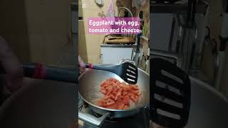Another version of cooking eggplant with egg, tomato and cheeze #eggplant #yummyrecipe