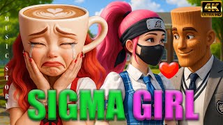 SIGMA GIRL: BALLERINA CAPPUCCINA X TUNG TUNG TUNG SAHUR X CAPPUCCINO ASSASSINO | BRAINROT LOVE STORY