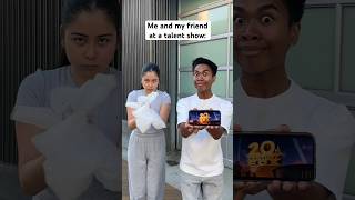 Guys, do you think we’ll win? 😍 @_angelo #sofimanassyan #friends #talentshow