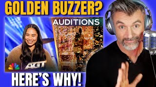 Pro Vocal Coach's Analysis: Jessica Sanchez's AGT GOLDEN BUZZER 'Beautiful Things' (cover)