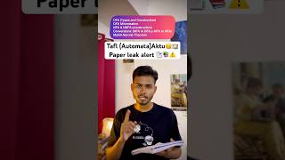 Tafl One Shot AKTU 📑🤐| Automata Important Questions | PYQ College Exams 🎓