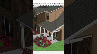 SketchUp 3D Warehouse Design Part 24 #shorts