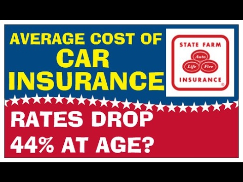 AVERAGE Car Insurance Rates By Age | AGE Car Insurance Goes Down 44%