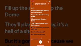 Timeless • The Weekend, Playboi Carti #spotify #spotifyclone #lyrics #wedidit #first