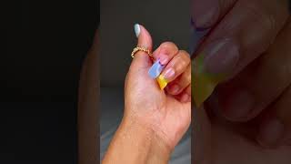 Gel nail summer inspo 💐🌸 #gelnailsathome #gelnails #springnailinspo #summernails #gelnailsticker