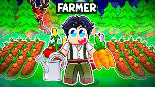 Using The NEW FARMER CLASS For UNLIMITED FOOD In 99 Nights In The Forest! (Roblox)