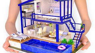 DIY娃娃屋 | 音樂盒 | 真正的泳池
