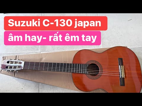 Đàn guitar Suzuki C130 japan âm hay, rất êm tay. Giá: 1tr800k. guitar nhật 0936057750