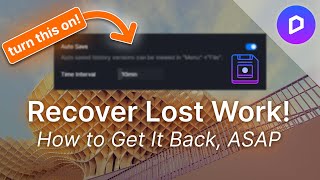 DON'T LOSE WORK! How to Recover Your D5 Render Autosave Backup Files!