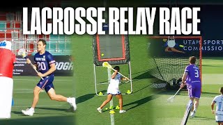 The Ultimate Lacrosse Relay Race | 2025 PLL All-Star Skills Challenge