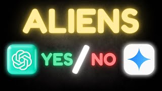 Do Aliens Exist? ChatGPT vs Gemini (Bard) | AI debates