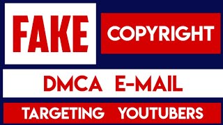 🚨 Beware of Fake DMCA Emails Targeting YouTubers! 🚨