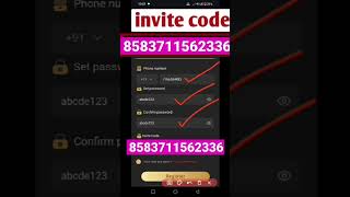 💰💯bdg game invite code💥 BDG App invite code$Bdg  game register karen#earningboy#pkpandey
