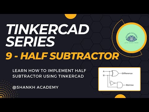 Digital Wizardry Unleashed: DIY Half Subtractor Circuit Revealed! 🔮🔧
