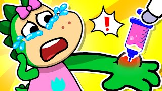 😱Oh no! Sparkle Got Bitten by a Tick 🐞Camping Safety Tips🏥Fire Spike Kids Stories🔥