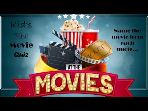 Kids Mini Movie Quiz
