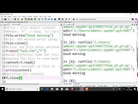 1. Python - File Handling Basics