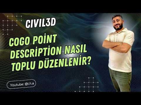 Civil 3D: How to Bulk Edit Cogo Point Descriptions