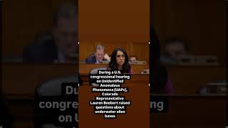 #AliensExist #UnderwaterBase #UFOs #UAPs #CongressionalHearing #AlienMystery #BreakingNews #Space