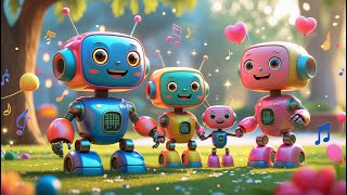 Yobo the Robot and His Family | Heartwarming Family Song for Kids | Sing Play   with Yobo the Robot