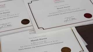 ORACLE CERTIFIED PROFESSIONAL(OCP) CERTIFICATE First look  - ORACLE DATABASE ADMINISTRATOR