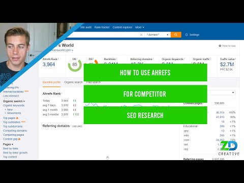 How to Use Ahrefs For Competitor SEO Research in 2020