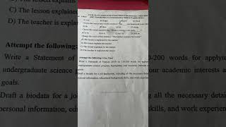 AEC #bscit #firstsemester #introduction #comunicationskills #english #paper #bscit #