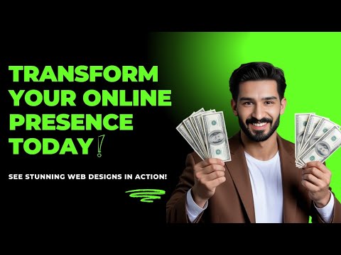 "Transform your online presence: stunning web design with Dima!"