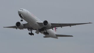 Budapest Airport takeoffs compliation