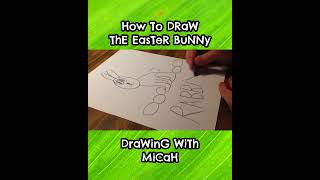 How To Draw The Easter Bunny #easterart