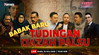 🔴LIVE Babak Baru Tudingan Ijazah Palsu Jokowi | Rakyat Bersuara | 16/07