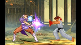 SF3  Chun Li  V.S  EX RYU   |  Street Fighter MUGEN