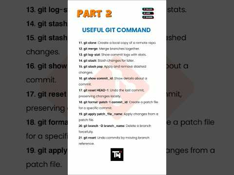 Larn git #git #programming #developer #gitcommands #development