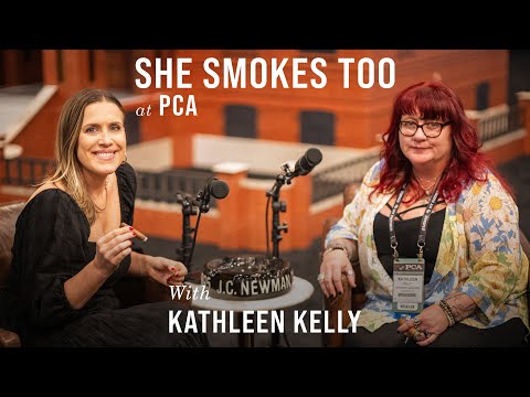 Leading the Charge: Kathleen Kelly’s 30-Year Journey for Cigar Rights | She Smokes Too at PCA 2024