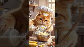 Do you know what Meow Cat makes ? It’s meowlicious #cat #catcooking #cute #cutecat #ai