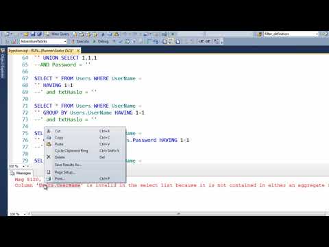 EXERCISE   Analyze the application