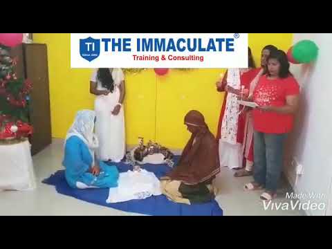 Christmas Celebrations at THE IMMACULATE Training & Overseas Consulting Chennai.
