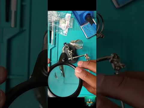 soldering stand with magnifine glass Hokis 5 in 1 # short #trending #viral # Robot